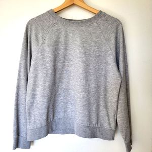 H&M Divided Basic Long Sleeve Sweatshirt Gray Size M